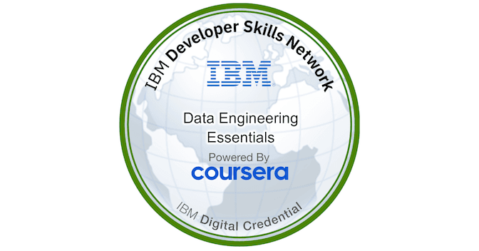Data Engineering Essentials badge
