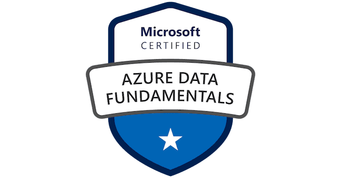 Microsoft Certified: Azure Data Fundamentals badge