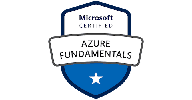 Microsoft Certified: Azure Fundamentals badge